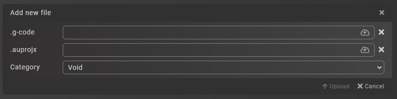 Add file form