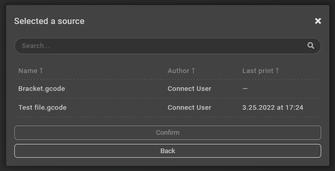Job queue wizard step 2