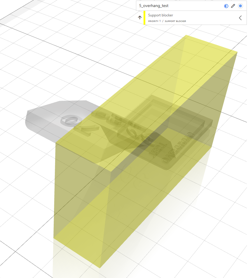 Support blocker model